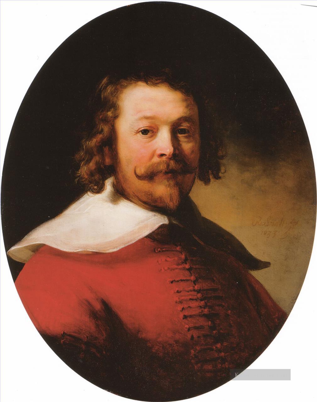 Porträt eines bärtigen Mannes Rembrandt Ölgemälde